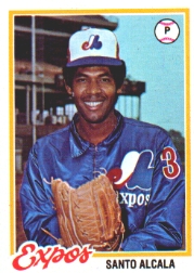 1978 Topps Baseball Cards      321     Santo Alcala